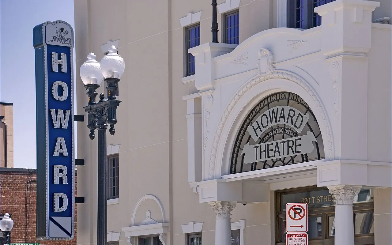 The historic Howard Theatre on T Street